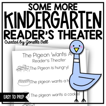 Kindergarten Reader's Theater by Jonelle Bell A Place Called Kindergarten