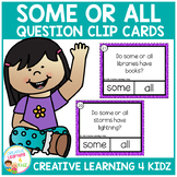 Some or All Question Task Cards