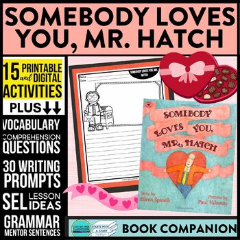 Preview of SOMEBODY LOVES YOU MR. HATCH activities READING COMPREHENSION - Book Companion