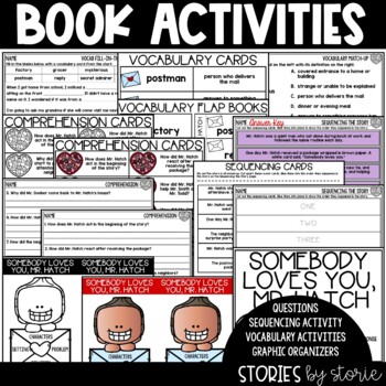 Somebody Loves You Mr. Hatch Book Questions Vocabulary 