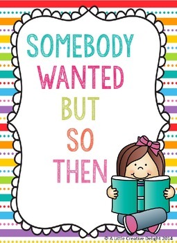 Somebody, Wanted, But, So, Then by A Little Creative Delight | TpT