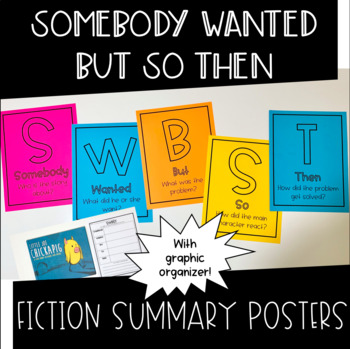 Preview of Somebody Wanted But So Then Posters & Organizer