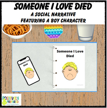 Preview of Someone I Love Died - featuring a boy character