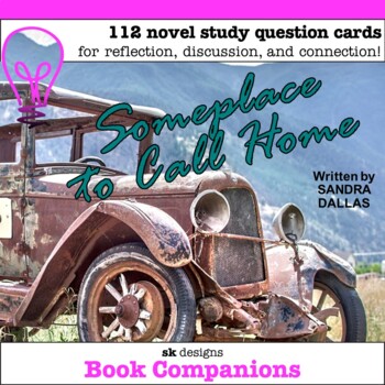 Preview of Someplace to Call Home Novel Study Questions Google Slides™ Compatible