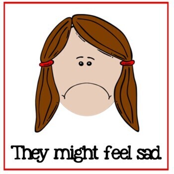 two people crying together clipart