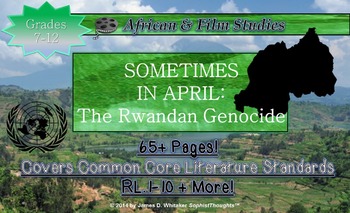 Preview of Sometimes in April Rwandan Genocide Film Study Resource