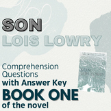 "Son" Lois Lowry Comprehension Questions (Book One)