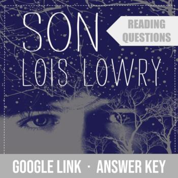 the son book lois lowry