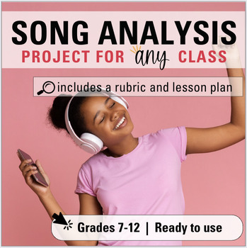 Preview of Song Analysis Project: Themes in Music: Drug Abuse, Mental Health, Motivation..