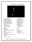 Song Analysis Worksheet: The Unforgiven by Metallica