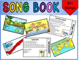 Song Book (Cards) with over 65 Songs for PreK/Preschool/Ki