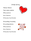 Song Chart & Minis: Oh My Darling, Valentine