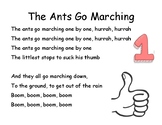 Song Chart: The Ants Go Marching