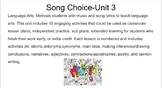 Song Choice-Unit 3 (lessons 21-30)  **NEW**