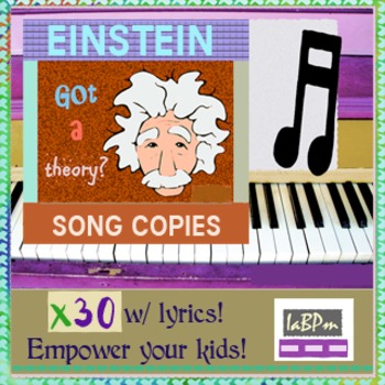 Preview of Einstein song: multiple classroom license to take home