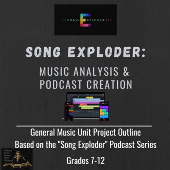 Preview of Song Exploder: Music Analysis and Podcast Creation | General Music Unit Project