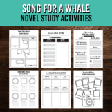 Song For a Whale Novel Study Activities | Lynne Kelly