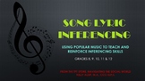 Song Lyric Inferencing Bundle