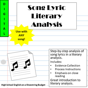 song analysis essay