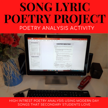 Preview of Song Lyric Poetry Project