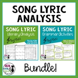 Song Lyrics Analysis and Grammar Bundle