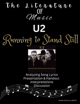 Preview of Song Lyrics presentation and activity: U2's Running to Stand Still