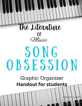 Preview of Using Song to teach ELA: Song Lyrics; student choice analysis handout