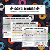 Song Maker Bundle | Chrome Music Lab Task Card Activities 