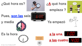 Song- ¿Qué hora es? How to tell time in Spanish