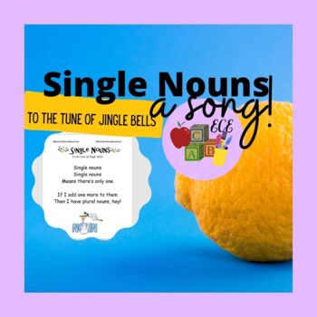 Preview of Song "Single Nouns"