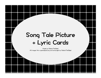 Preview of 18 Song Tale Posters with Lyrics on the Back!