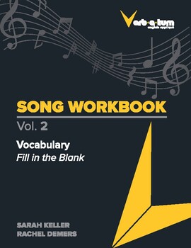 Preview of Song Workbook Volume 2: Vocabulary, Fill in the Blank