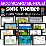 Preschool Songs and Activity Mega Bundle (BOOMCARD BUNDLE)