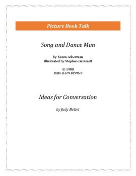 Preview of Song and Dance Man: Ideas for Conversation