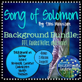 Song of Solomon by Toni Morrison Background PPT, Guided No