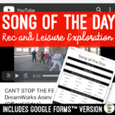 FREE Song of the Day Activity