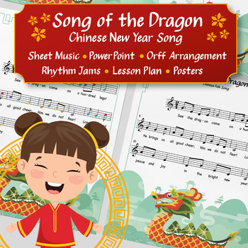 Preview of Song of the Dragon - Chinese New Year Folk Music | Lesson Package | Orff