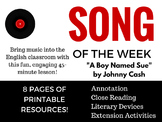 Song of the Week - Bring Music into the English Classroom 