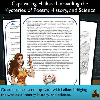 Preview of Haiku Mastery: A Comprehensive Lesson on Poetry, History, and Science!