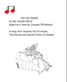 Song to Learn Canada's Provinces, Territories and Capital Cities