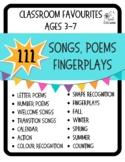 Songs, Poems, Fingerplays, Drama, Dance and Music for Kind