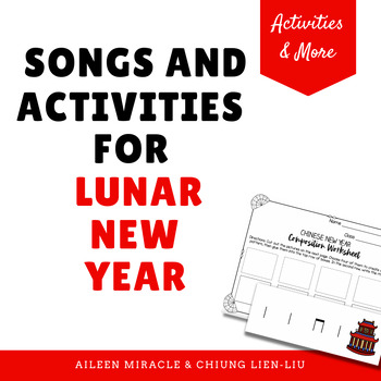 Preview of Lunar New Year Music Songs and Activities