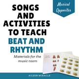 Steady Beat and Rhythm Songs and Activities