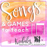 Songs and Games to Teach Ta and Titi {Bundle}
