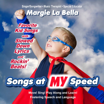Preview of Songs at MY Speed! 60 min-Kid faves featuring Language, Phonics & Speech Ther