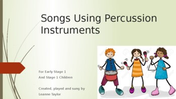 Preview of Songs for Percussion Instruments