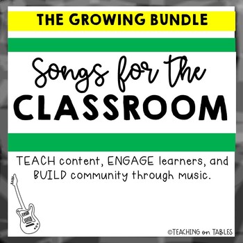 Preview of Songs for the Classroom