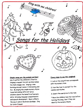 Preview of Songs for the Holidays