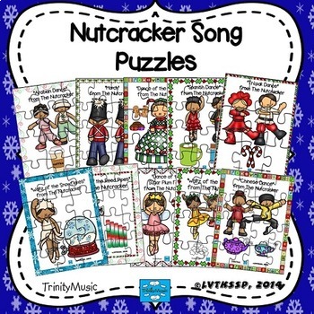 Preview of Songs from The Nutcracker Puzzle (BUNDLE)