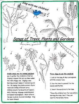 Preview of Songs of Trees, Plants and Gardens